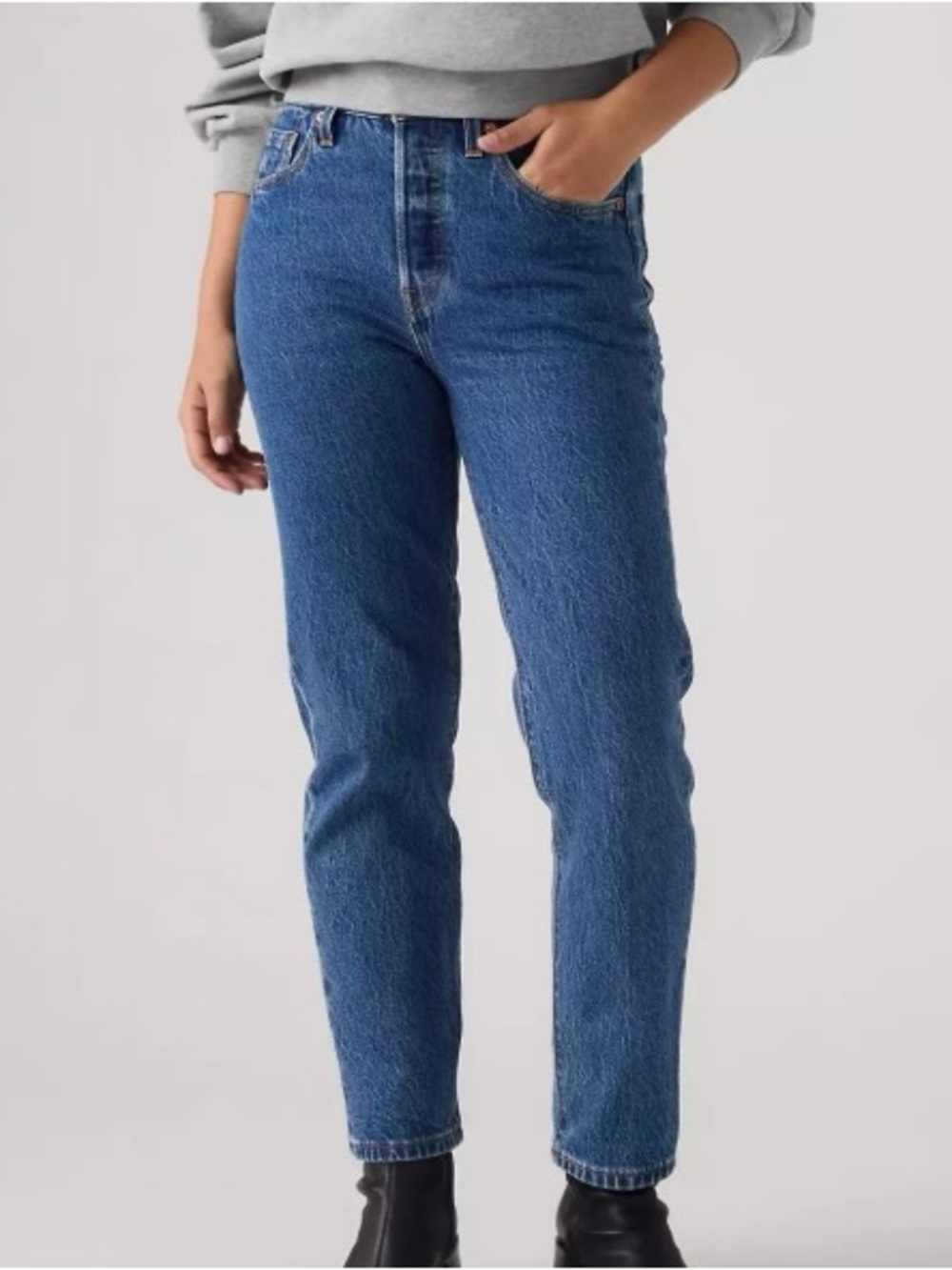 Levi's 501 Cropped Jeans